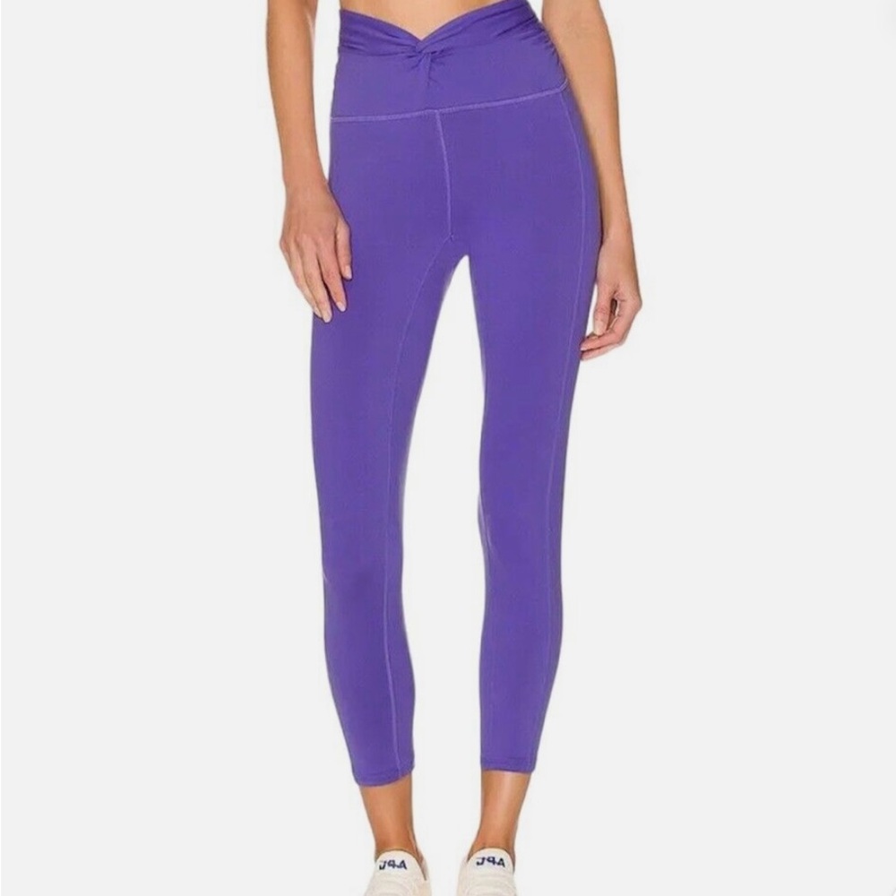 Free People Movement Purple High-Waisted Leggings NWT